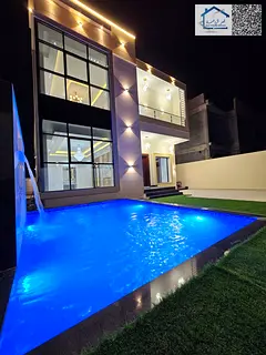 A villa at a special price, fully furnished and ready to move into, in one of Ajman's most prest