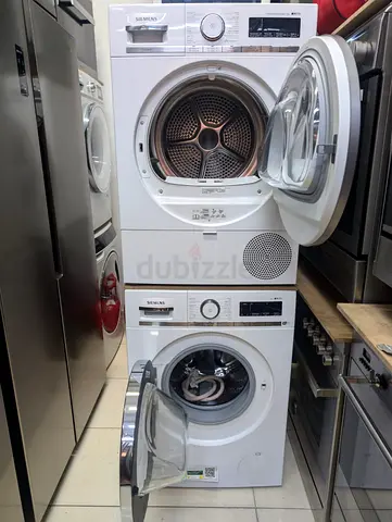 SIEMENS LATEST MODEL 9 KG washer and 9 kg dryer SEPRATE SET WIFI MODEL