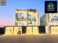 A villa on a European-style street for sale, with luxurious finishes, including registration and own