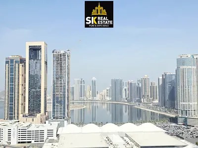 BRIGHT 1BHK APARTMENT+GYM -SWIMMING POOL FREE WITH SEA VIEW EASY EXIT TO DUBAI