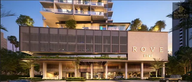 Modern Unfurnished Studio in Binghatti Rove Homes, Business Bay – Prime Location, For Sale