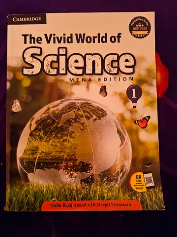 Grade 1 Science textbook Our Own English High School Boys