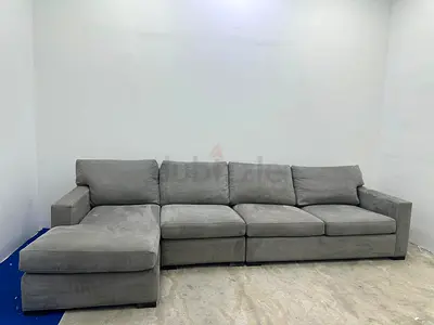 Almost brand new condition cratebarrel lshape 4 Seater sofa