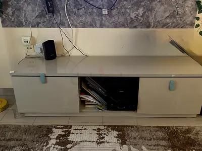 Modern tv unit with storage
