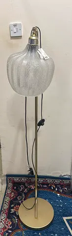 Stylish Glass Floor Lamp