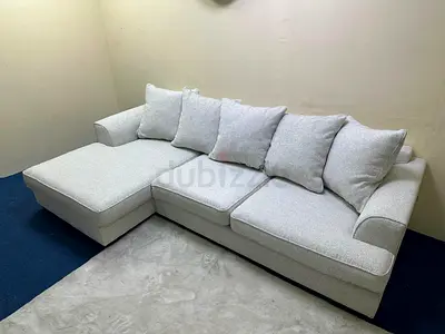Still brand new condition the one brand lshape sofa