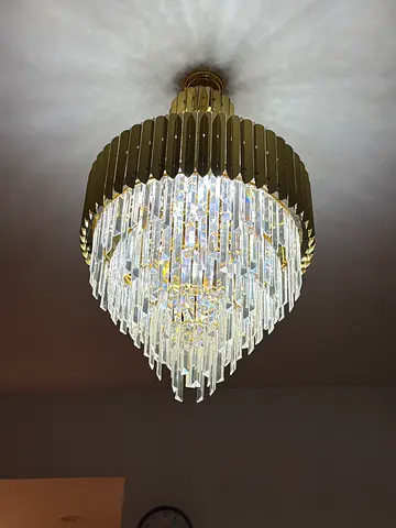 Elegant Crystal Ceiling Light