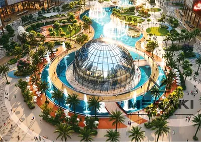 1 Bedroom Apartment Tiger Downtown Ajman Crystal Lagoon View & Dancing Fountain