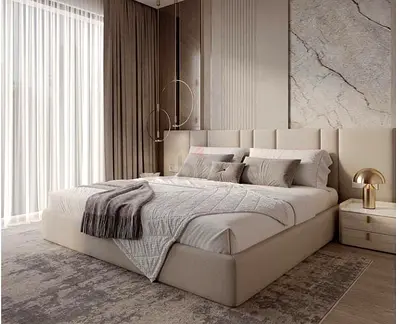 Elegant beautiful 200*200 super king size bed