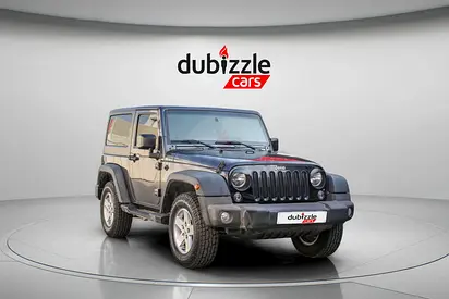 AED 1112/month | 2018 Jeep Wrangler  | GCC Specs | Ref#436331