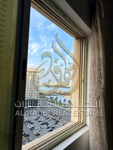 Al Hadef Real Estate is delighted to present a prestigious residential masterpiece in the elite Al Majaz 3 area of Sharjah 🏢 this magnificent apartme