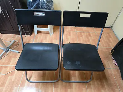 2 Ikea Folding Chairs for Sale