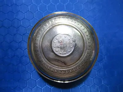 antique Ottoman sliver pilbox
