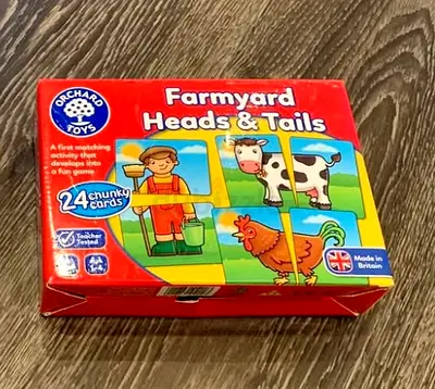Orchard Toys Farm Yard Heads  Tails KIDS