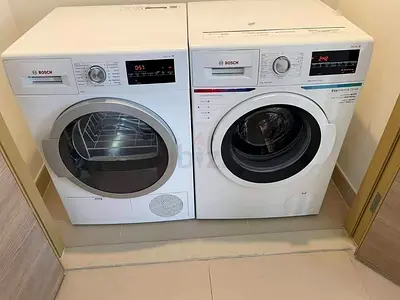 BOSCH latest model series 6 9 kg washer and 9 kg dryer seprate set sale