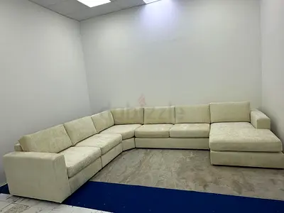 Almost brand new condition home centre eterno Ushape sofa