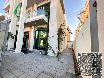 SPECIOUS BRAND NEW BEAUTIFUL 5 MASTER BEDROOM NEAR TO MOSQUE VILLA AVAILABLE FOR RENT IN AL YASMEEN AJMAN...