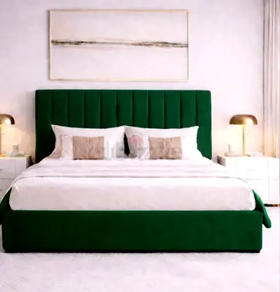 Brand new Queen size bed storage bed  nd medical mattress queen bed