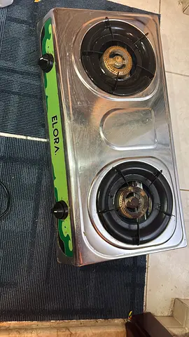 Double Burner Gas Stove