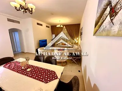 شقة غرفة وصالة شهري فرش كامل بالتعاون