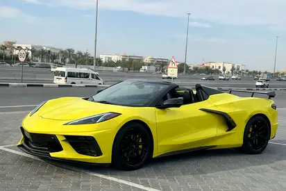 3,500 AED/MONTH |2023 CORVETTE STINGRAY 2LT | LOW MILEAGE | PERFECT CONDITION