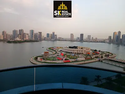 AC FREE SEA VIEW _ LUXURIOUS 3 BHK IN 160K IN 4 CHQS _ 2 MASTER ROOM _ 2 BALCONY _ PARKING FREE _ GYM SWIMMING POOL FREE