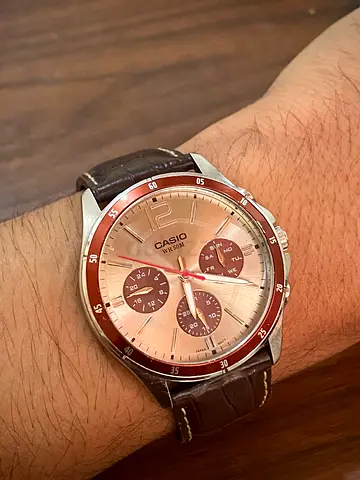 Casio Watch original | 50M WR Stainless Steel back