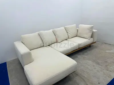 Almost brand new condition west elm lshape sofa