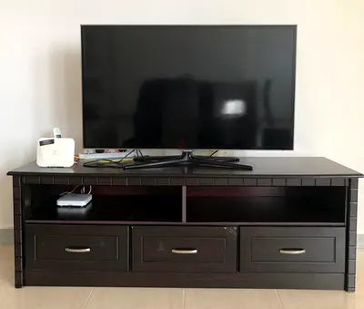 Stylish TV Stand with Drawers