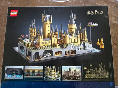 Brand New UnOpened No box Damage  retired Harry Poter Hogwarts Castle set #76419 for only 520 Aed