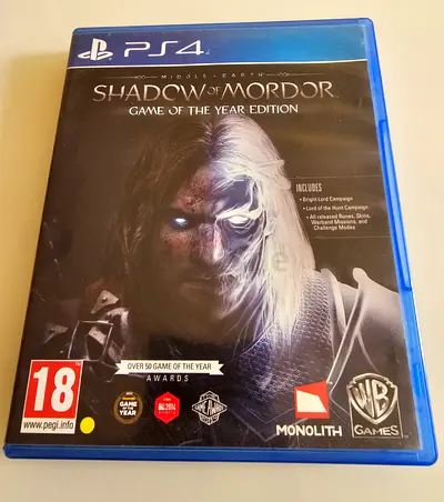 Ps4 Game Shadow of Mordor GOTY Edition