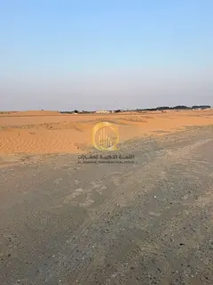 For sale: Corner land in Sharjah, Al Buleida project, area 2,906 sq ft, corner on two streets, groun