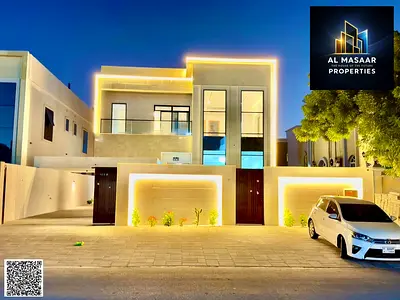 فيلا تصميم موردن مساحة 5000 قربية من المسجد و الشارع الرئيسى بسعر شامل المكييفات و قابل لتفاوض