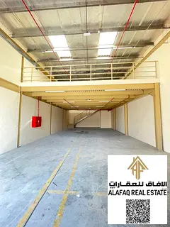 Warehouse for Rent in Al Jurf Industrial 1, Ajman – 3,000 sq.ft with Mezzanine &amp; 50 kW Power