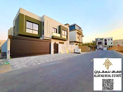 فيلا فاخرة جاهزة للسكن للبيع في الزاهية بتشطيب راق وتوزيع أنيق 5 غرف نوم شاملة التكييف بسعر 1.65 مليون فرصة لا تعوض سكني واستثماري مميز كبير جدا مطلوب