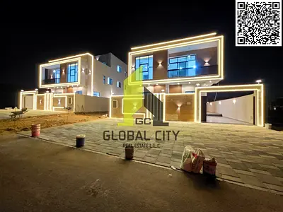 أفضل عرض في المدينة، فيلا فاخرة للبيع في بهية عجمان، تضم 7 غرف نوم رئيسية، قريبة من المرافق الرئيسية، فيلا مستقلة واسعة، مساحة الأرض 3014 قدم مربع
