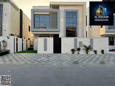 Modern luxury villa for sale in Al Zahia – Prime location directly opposite the park A golden opportunity to own a contemporary villa with a luxuriou