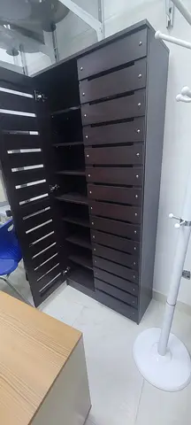 Stylish Storage Cabinet with Multiple Compartments
