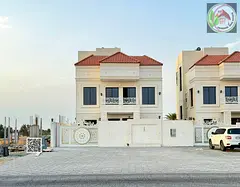 A distinctive two-story villa with a roof, featuring an elegant design and superb finishes. The pric