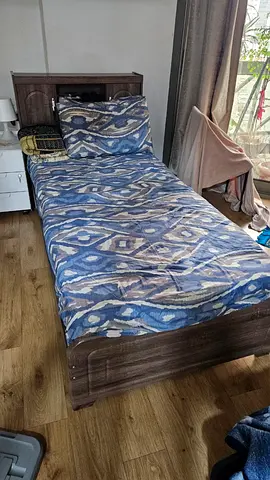 Urgent Sale: Delivery; Single BED WITH MATTRESS IN EXCELLENT CONDITION (Like New), Less used