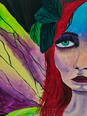 Vibrant Fairy Artwork
