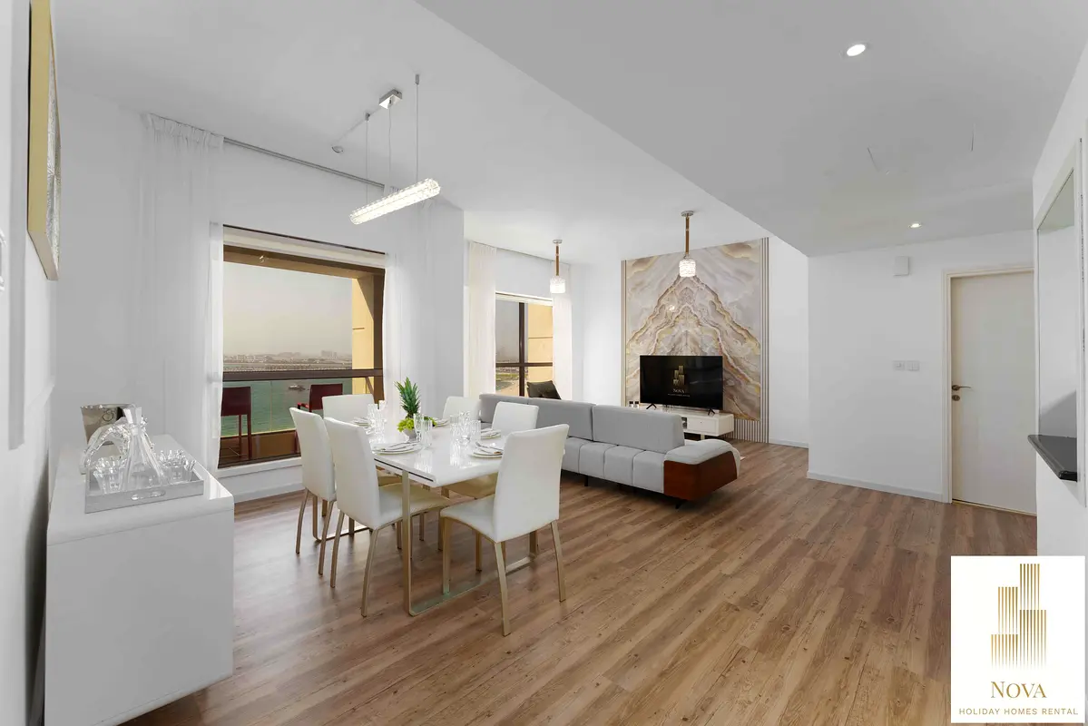Serviced Bills Included New 3 BR + Maids room JBR