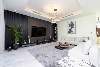 Contemporary 5BR Villa | Fully Equipped | Prime Neighborhood • Smart Luxury 5BR Villa | Furnished | Prime Spot