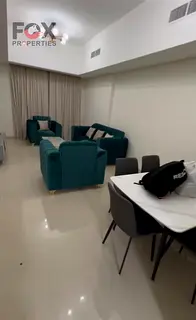 Spacious 1BR apartment for sale, 100% freehold in Al Nuaimiya One Tower Ajman, prime location near a