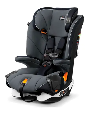 Chicco Myfit Harness Booster Car Seat Fathom, 2-12y Convertible, DuoGuard, 5-Point to Belt-Positioni