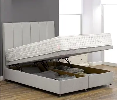 New Stylish Storage Bed with Lift-Up Mattress