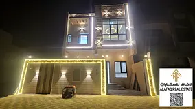 Luxury Villa in Al Zahya on Main Road 6 Master Bedrooms with Roof Exceptional Value Family Home Inve