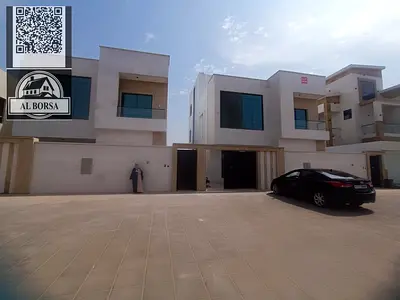 للبيع فيلا في الياسمين بعجمان 6 غر ف ومجلس وصاله مع مسبح داخلي شامله ماء وكهرباء ومكيفات