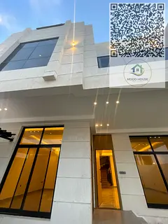 VIP Stone Villa with Two Frontages on Street and Lane in Al Bahia – 5 Bedrooms &amp; Parking