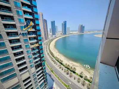 Specious 1bhk with 2 Bathrooms Ready to move Sea View Parking Gym Swimming Pool Free Family Building only 49k